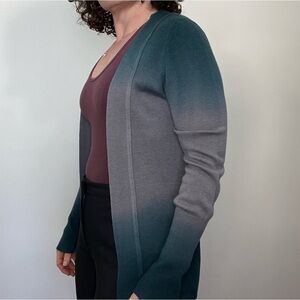 Lilibleu Open Front Ombre Cardigan Sz S